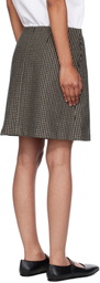A.P.C. Brown Adelma Miniskirt