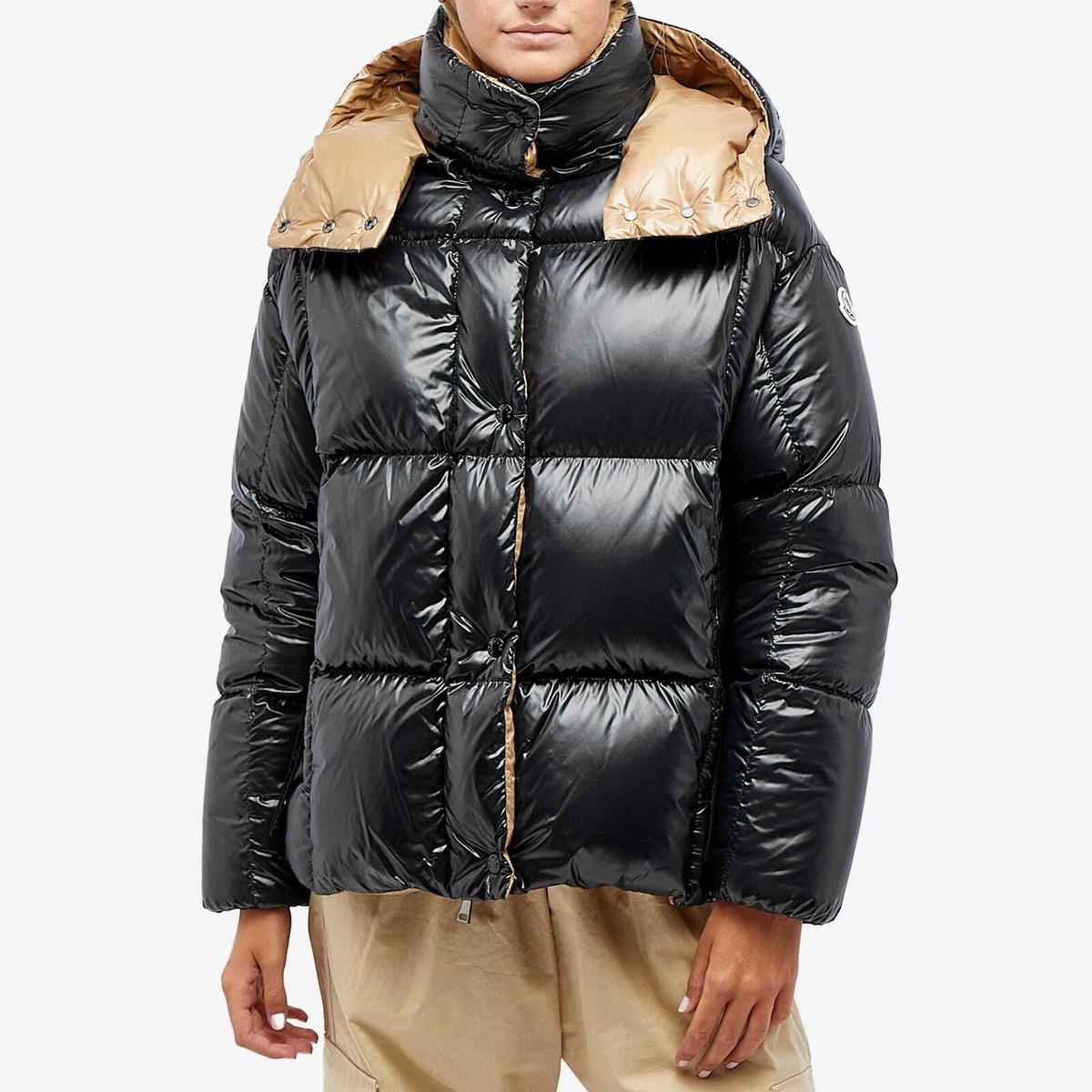 Moncler Women's Parana Padded Jacket in Black Moncler