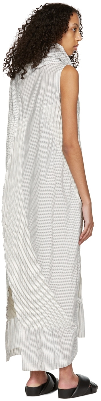 Issey miyake white store dress