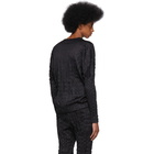 Issey Miyake Men Black Torus Melange T-Shirt