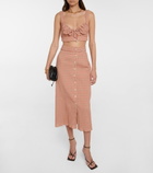Altuzarra - Bijou gingham cropped top