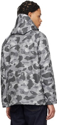 BAPE Gray Camo Jacket