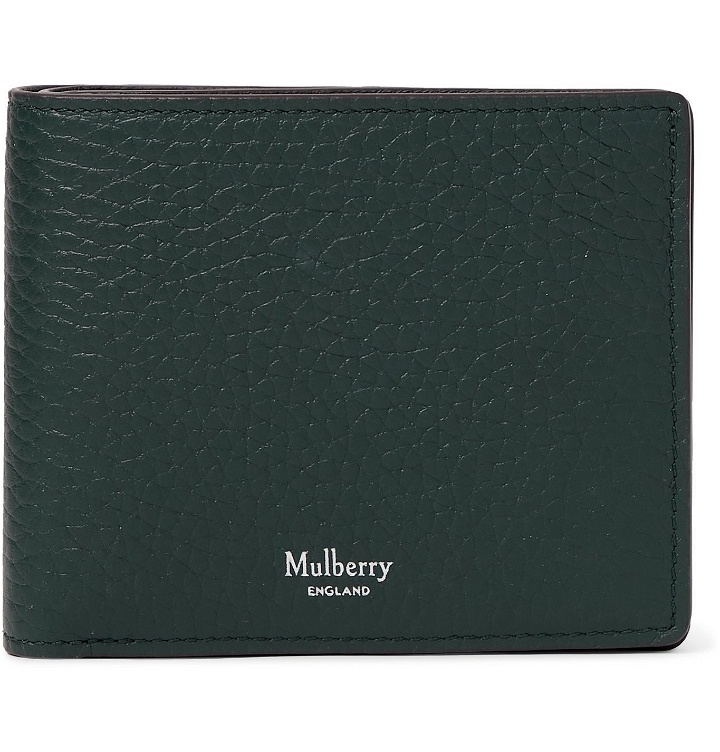 Photo: MULBERRY - Full-Grain Leather Billfold Wallet - Green