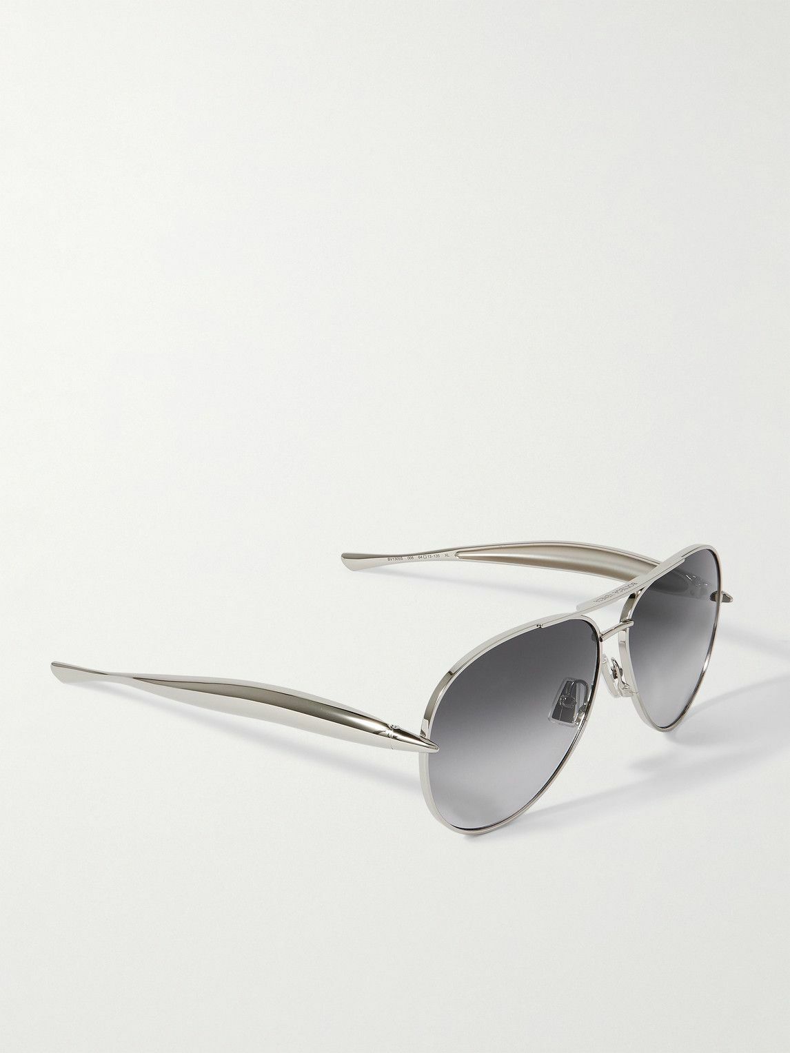 送料関税込み★BOTTEGA VENETA★Aviator サングラス BOTTEGA VENETA EYEWEAR Aviator-style acetate and silver-tone