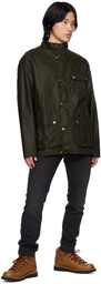 Barbour Brown Dunlin Wax Jacket