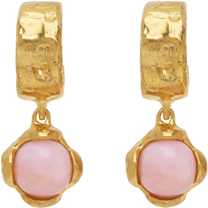 Photo: Alighieri SSENSE Exclusive Gold Opal 'The Light Capture' Earrings