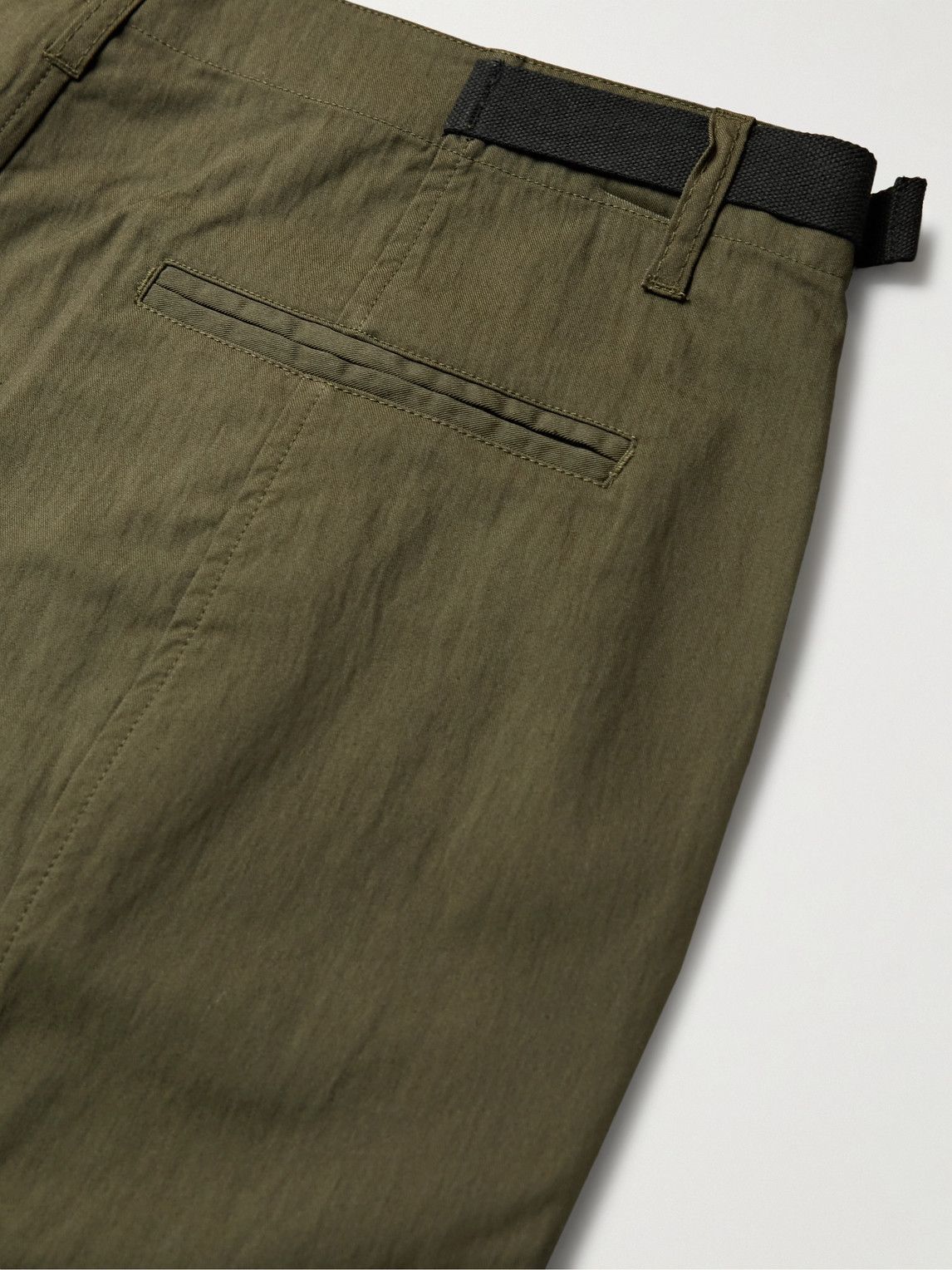 Folk Men's Drawcord Trousers in Olive Folk