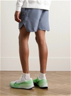 Nike Tennis - NikeCourt Victory Straight-Leg Logo-Embroidered Dri-FIT Tennis Shorts - Blue