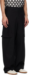SAGE NATION Black Index Cargo Pants