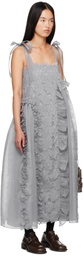 Cecilie Bahnsen Gray Oswald Maxi Dress