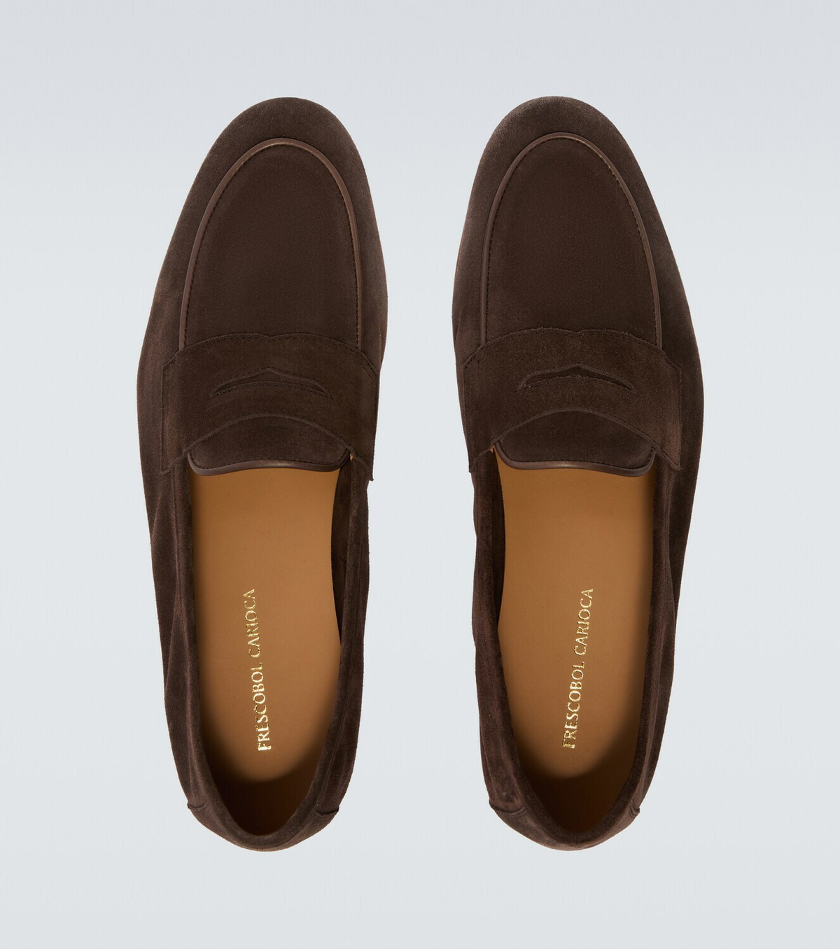 Frescobol Carioca Leme suede loafers