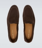 Frescobol Carioca Leme suede loafers