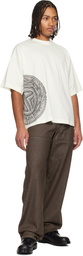Jean Paul Gaultier Off-White 'JPG' Laurier Stamp T-shirt