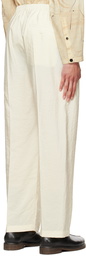 Lemaire Beige Easy Trousers