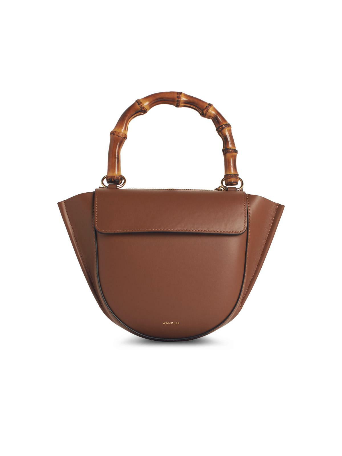 Wandler Brown Leather hortensia Mini Bag