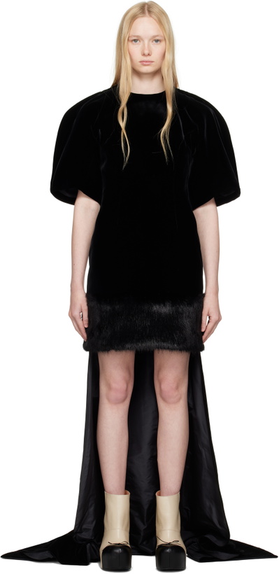 Photo: FIDAN NOVRUZOVA Black Enya Evening Minidress