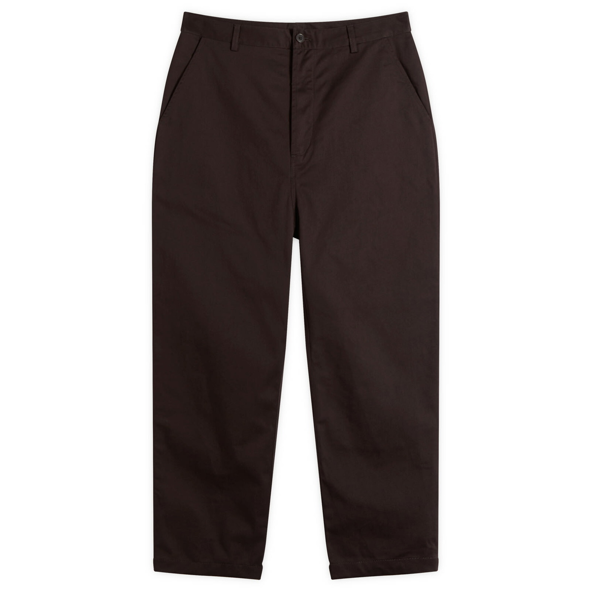 Universal Works Men's Twill Military Chino in Brown