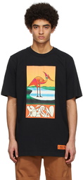 Heron Preston Black Cotton T-Shirt