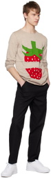 Comme des Garçons Shirt Beige Brett Westfall Edition Sweater