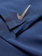 Nike Training - Slim-Fit 2-in-1 Infinalon and Dri-FIT Shorts - Blue