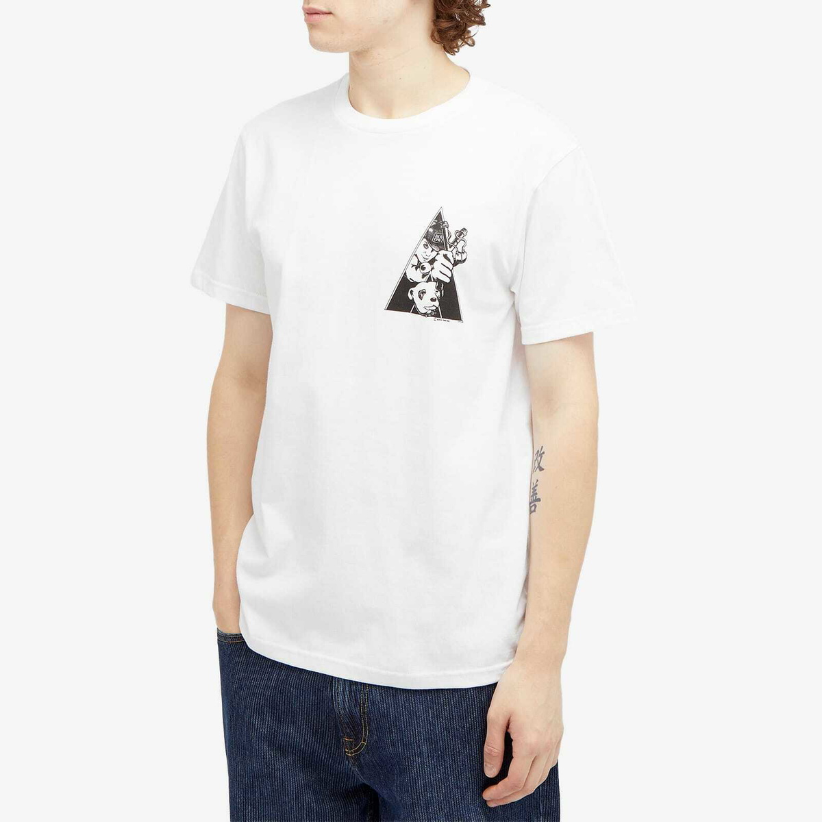 Boys Own Men's Clockwork Orange Logo T-Shirt in White