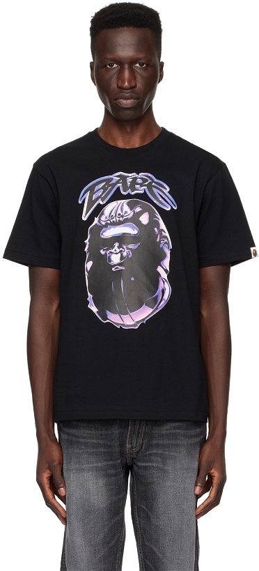 Photo: BAPE Black Ape Head Graffiti T-Shirt