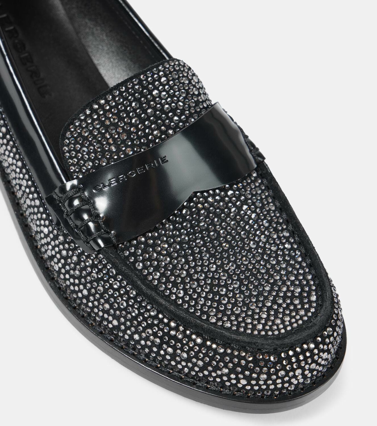Clergerie Roy embellished leather loafers