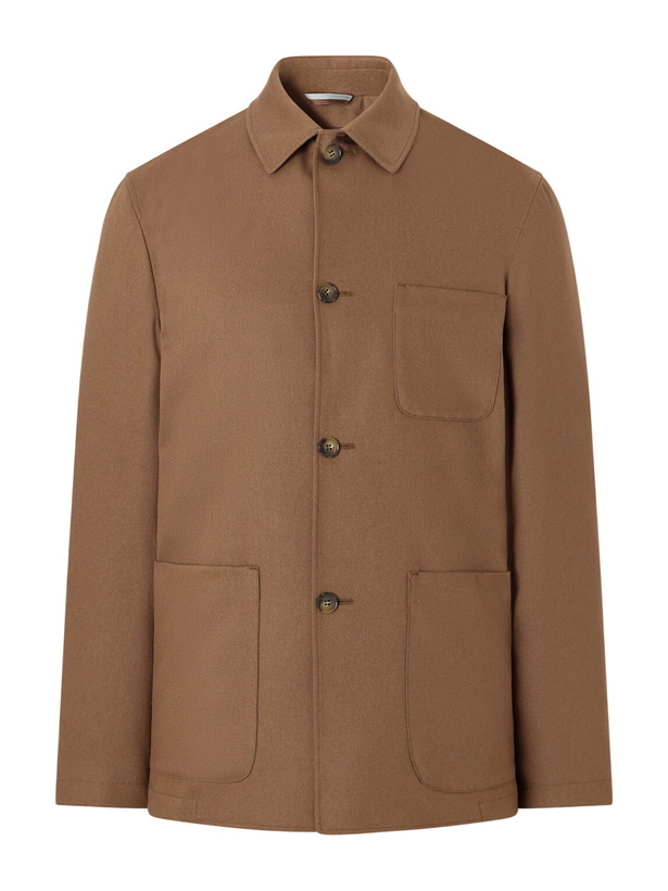 Photo: Canali - Wool-Blend Jacket - Brown