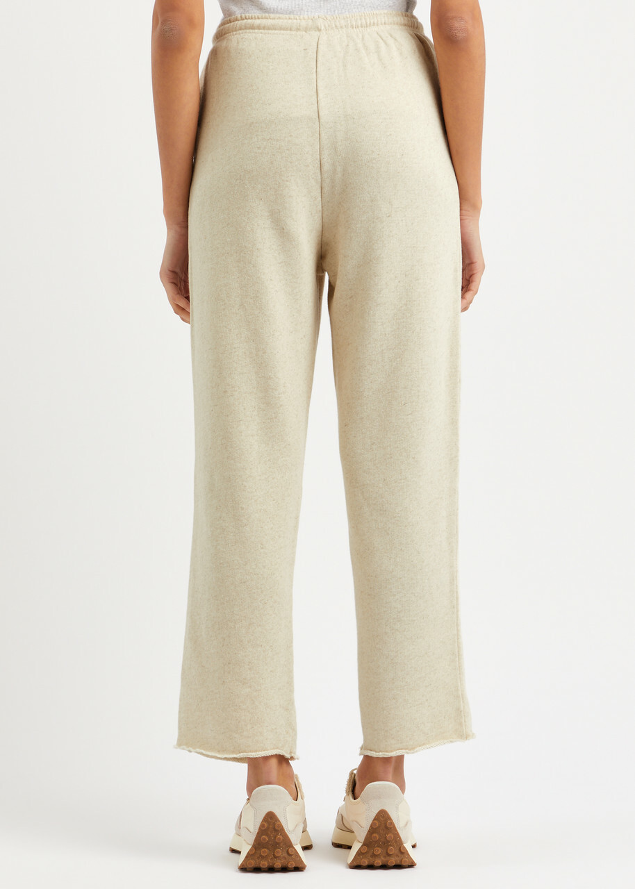American Vintage Itonay Cotton-blend Sweatpants Cream