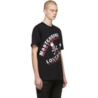 mastermind WORLD Black Love and Peace T-Shirt