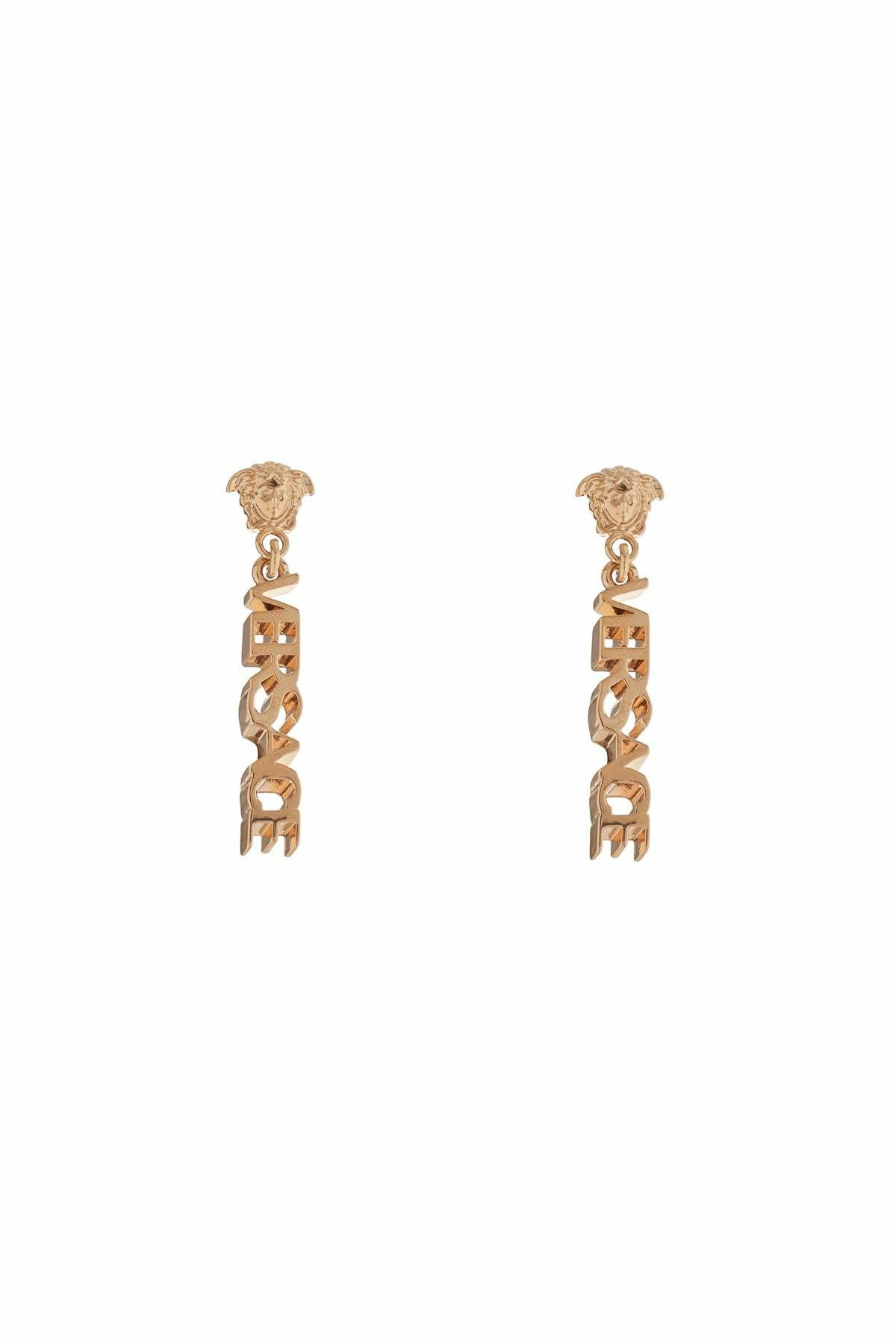 Versace lion earrings discount