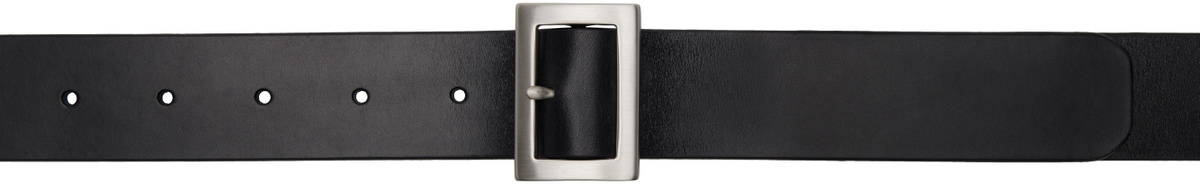 Rick Owens Black Hollywood Stooges Belt