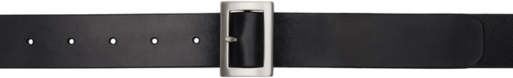 Photo: Rick Owens Black Hollywood Stooges Belt