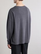 Our Legacy - Slack Cotton-Blend Jersey Sweatshirt - Gray