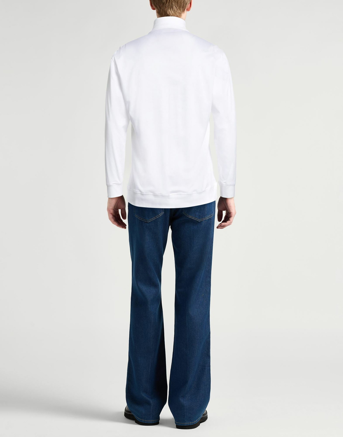 Kiton Mens Sweatshirt in White