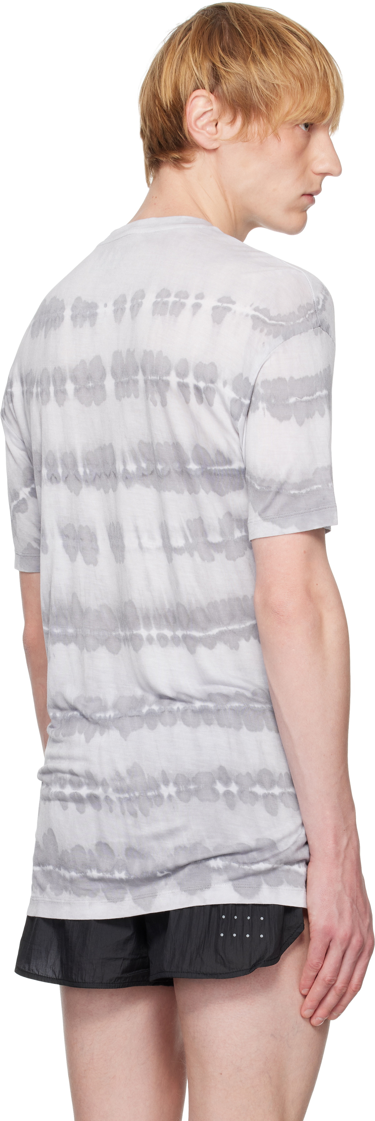 OVER OVER Gray Easy Collagenic T-shirt