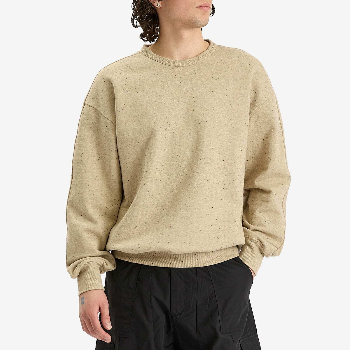 FrizmWORKS Men's Og Heavyweight Sweatshirt in Beige