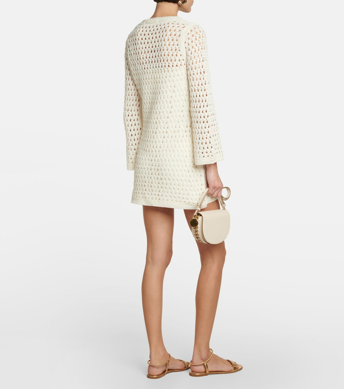Dorothee Schumacher - Openwork pointelle minidress