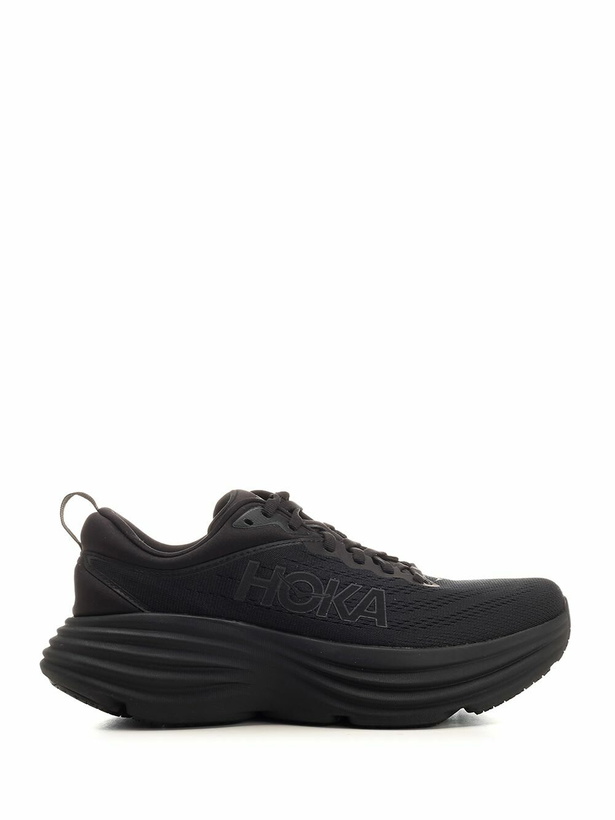 Photo: Hoka Black bondi 8 Sneaker
