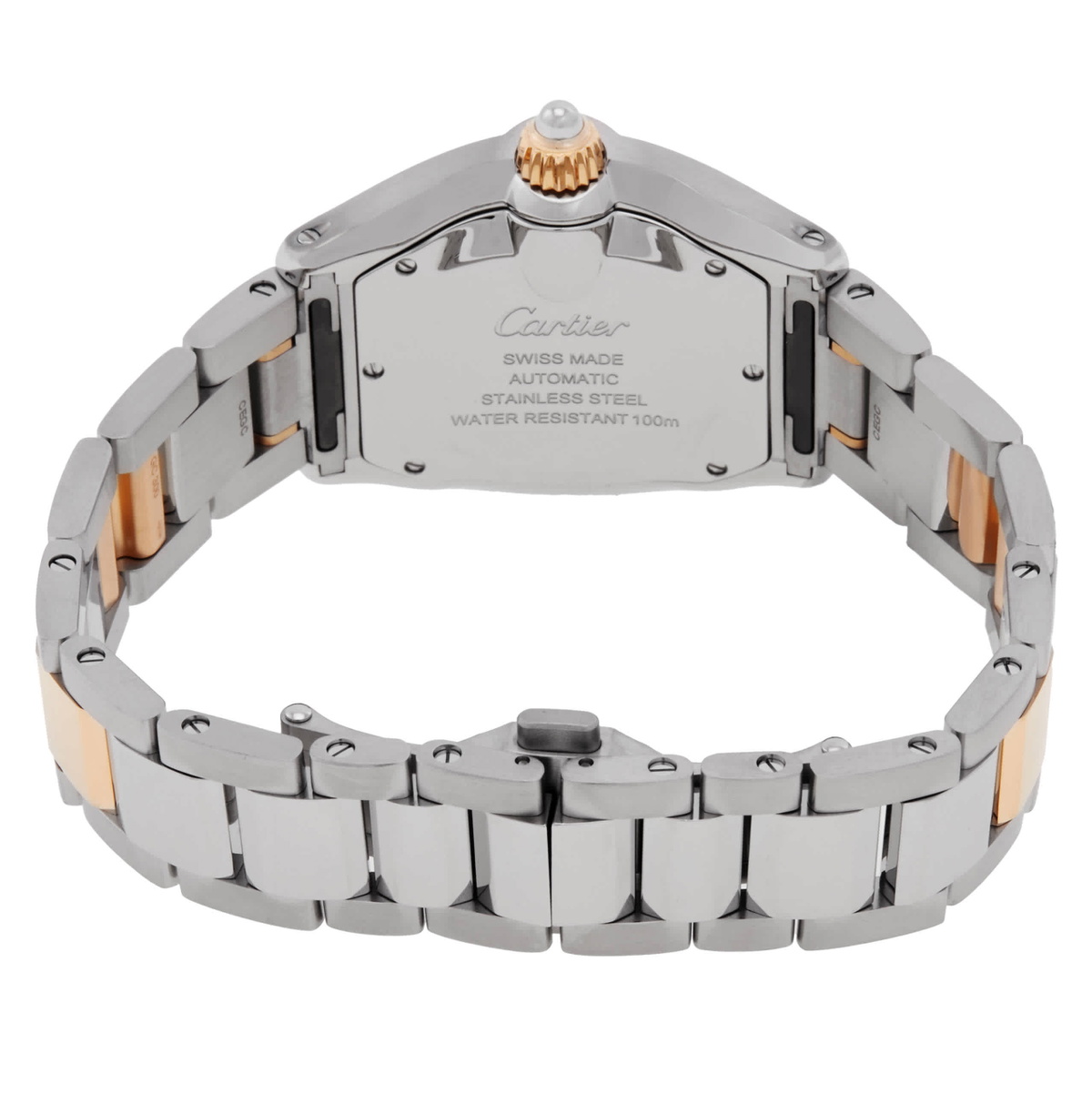Cartier Roadster Medium Automatic White Dial Watch W2RD0009