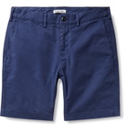 Alex Mill - Slim-Fit Stretch-Cotton Twill Chino Shorts - Blue