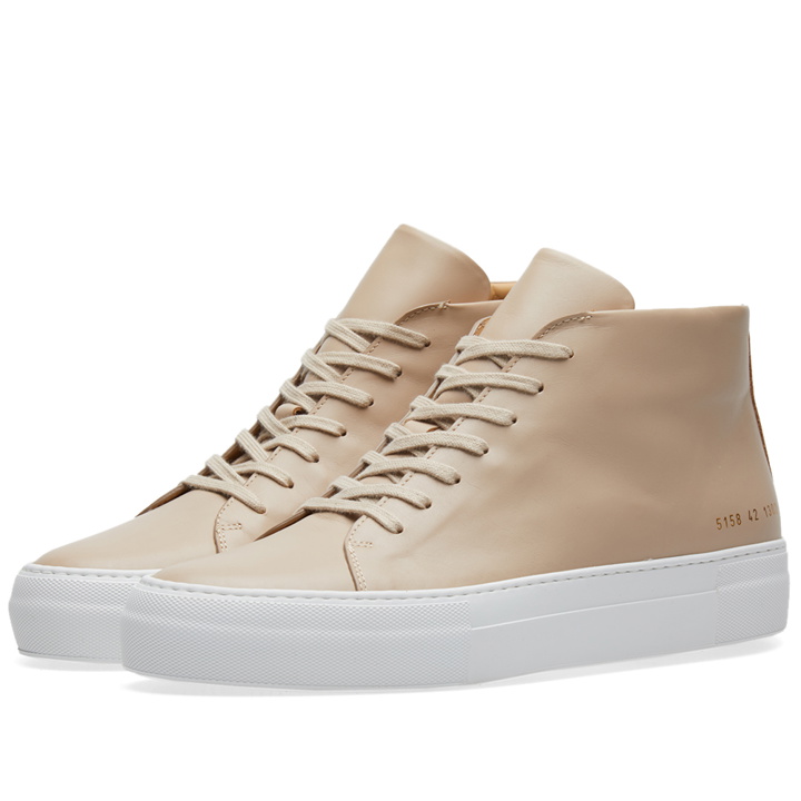 Photo: Common Projects Court Mid Neutrals