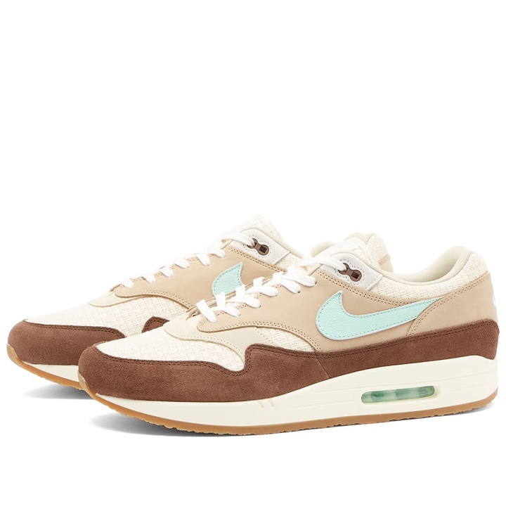 Photo: Nike Air Max 1 Prm Sneakers in Brown/Mint