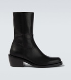 Dries Van Noten Leather ankle boots