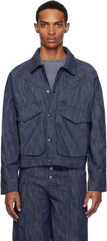 Photo: _J.L - A.L_ Blue Mantle Denim Jacket