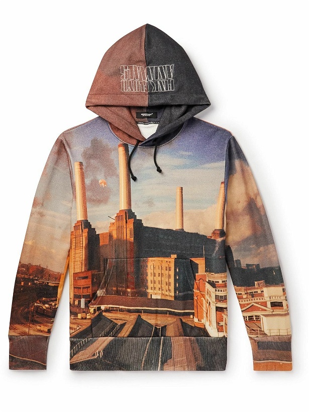 Photo: UNDERCOVER - Pink Floyd Printed Cotton-Jersey Hoodie - Blue