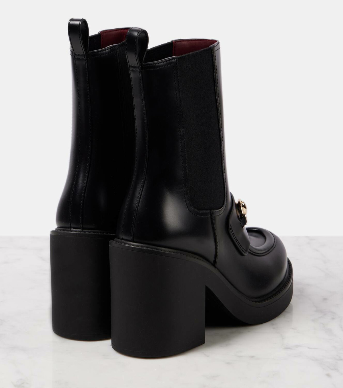 Gucci Horsebit leather Chelsea boots Gucci