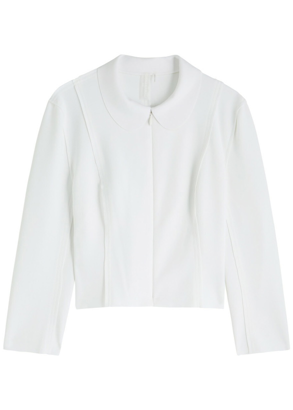 Photo: Norma Kamali Girl Stretch-jersey Jacket White