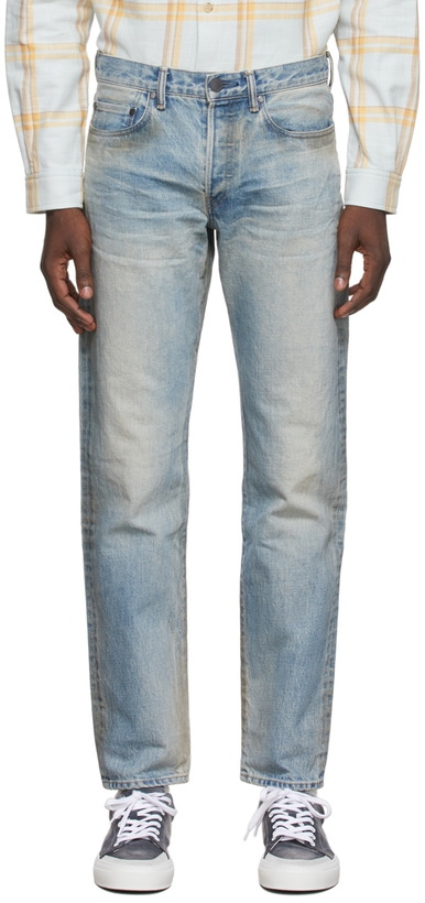 Photo: John Elliott Blue 'The Daze' Jeans