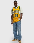 Mitchell & Ness Nba Jersey Seattle Supersonics Alternate 2007 08 Kevin Durant #35 Yellow Jerseys